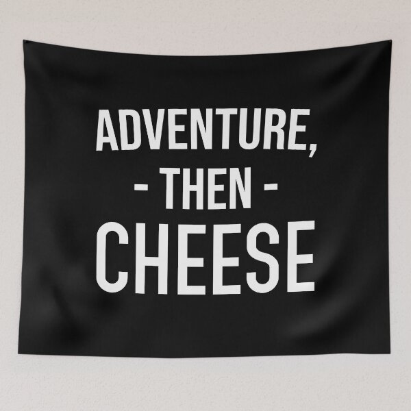 Item preview, Funny Foodie Gift: Adventure, Then Cheese, Besties Gift designed and sold by AMINE  ★★★★★.