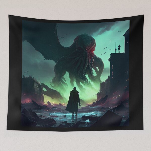 Item preview, Lovecraft and Cthulhu designed and sold by eveapple.