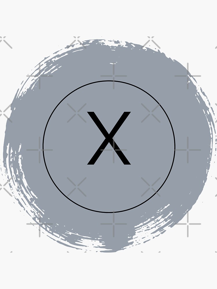 "X is for X-traordinary" Sticker for Sale by NovusCreatives | Redbubble