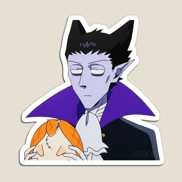 The Vampire Dies in No Time / Kyuuketsuki Sugu Shinu  Sticker for Sale by  BSHA-o-RAHA