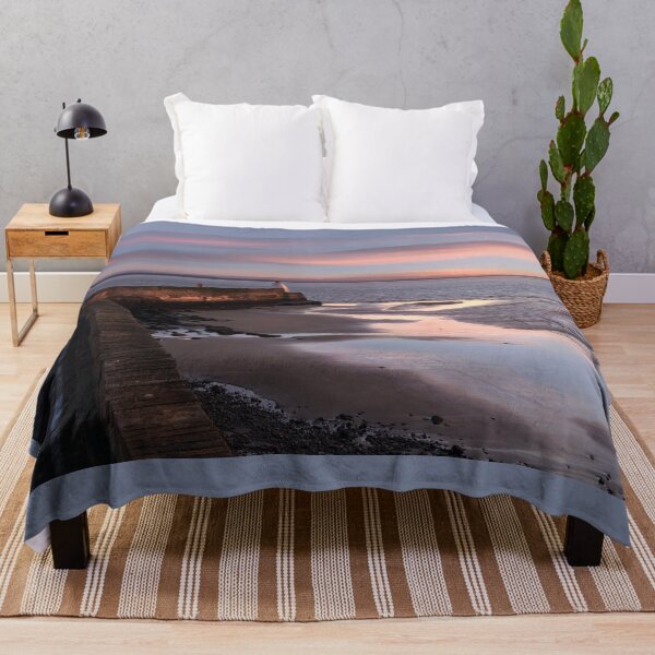 Item preview, Burghead Breakwater at Sunset, Moray Scotland. designed and sold by PhotosEcosse.