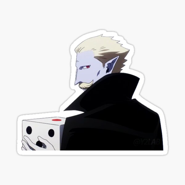 The Vampire Dies in No Time / Kyuuketsuki Sugu Shinu  Sticker for Sale by  BSHA-o-RAHA