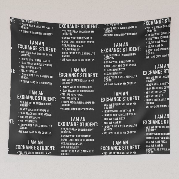 Item preview, Exchange Student Funny I Am An Exchange Student designed and sold by yelly123.