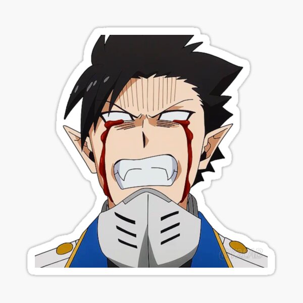 The Vampire Dies in No Time / Kyuuketsuki Sugu Shinu  Sticker for Sale by  BSHA-o-RAHA