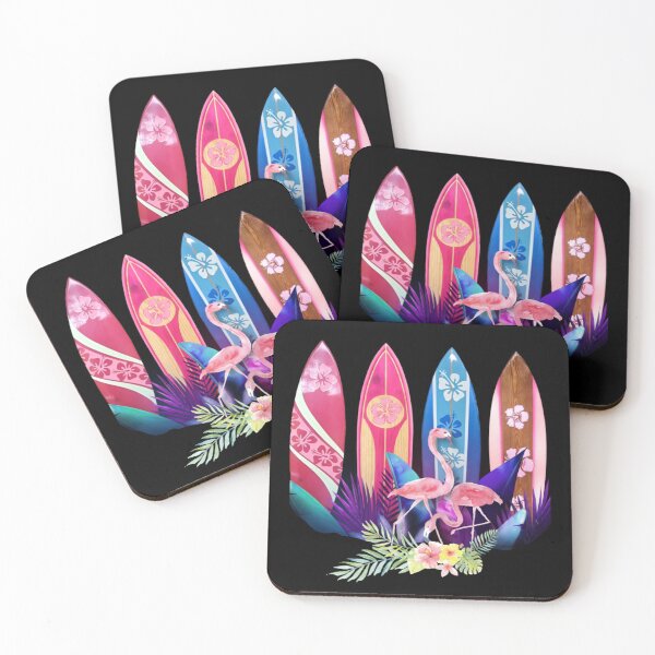 Item preview, Tropical Flamingo Abstract Tropical Design designed and sold by Paula Helit.