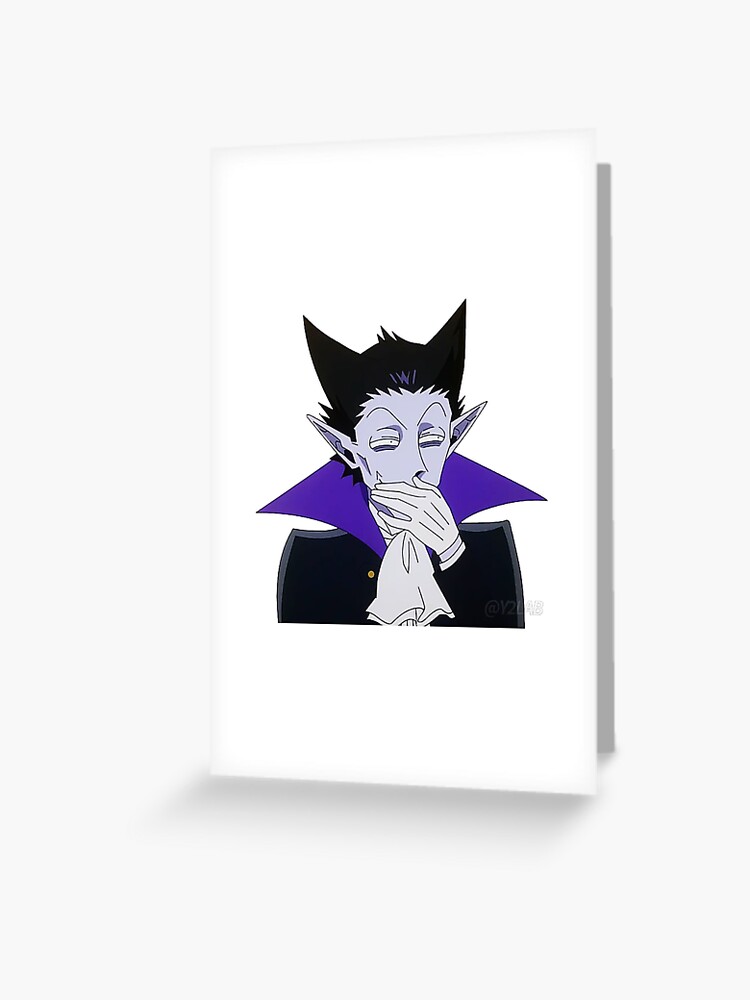 The Vampire Dies in No Time / Kyuuketsuki Sugu Shinu  Greeting Card for  Sale by BSHA-o-RAHA