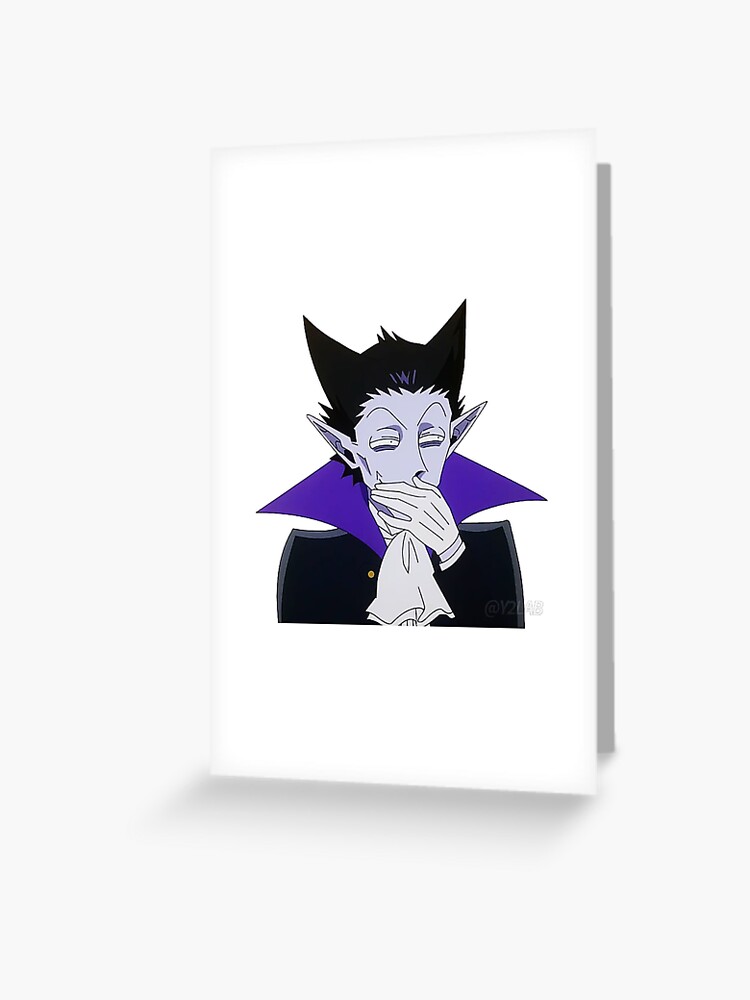 The Vampire Dies in No Time / Kyuuketsuki Sugu Shinu | Greeting Card