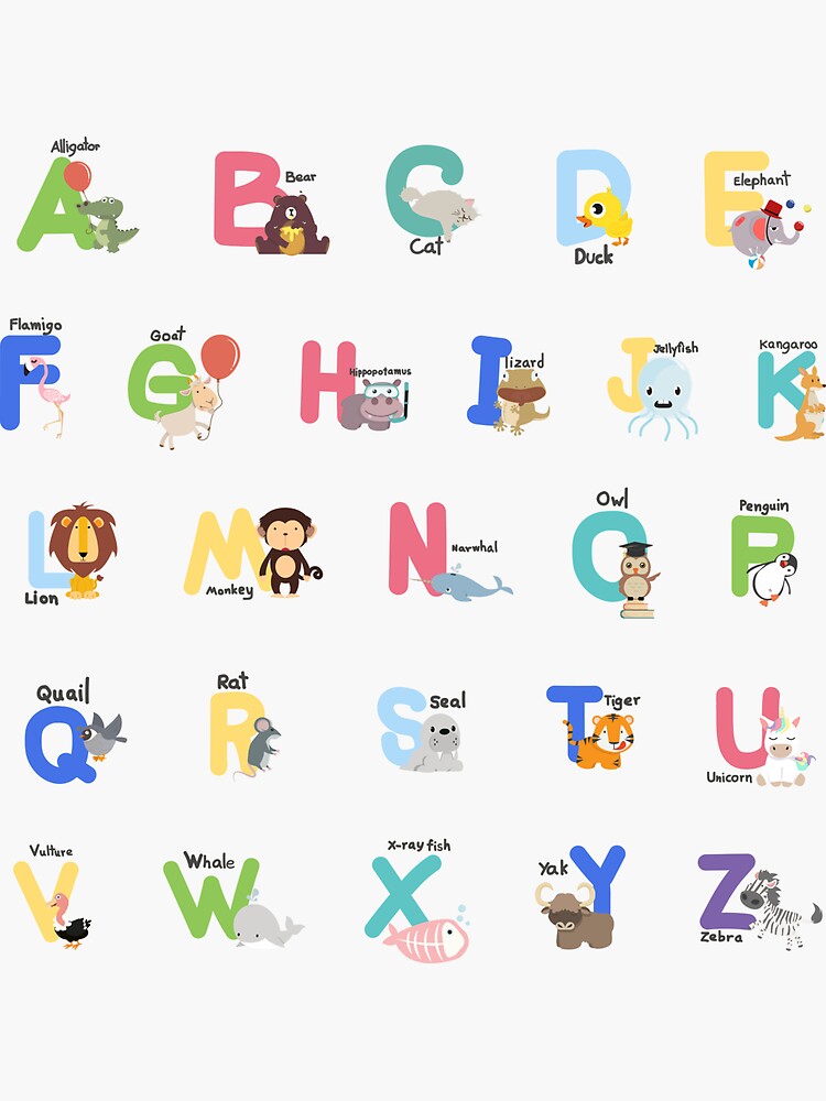 Stickers Stickers Children Letters
