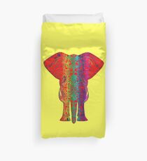 Rainbow Ganesha (Yellow) Duvet Cover