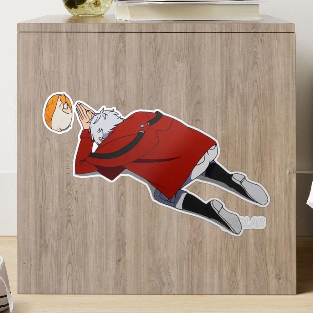 The Vampire Dies in No Time / Kyuuketsuki Sugu Shinu  Sticker for Sale by  BSHA-o-RAHA