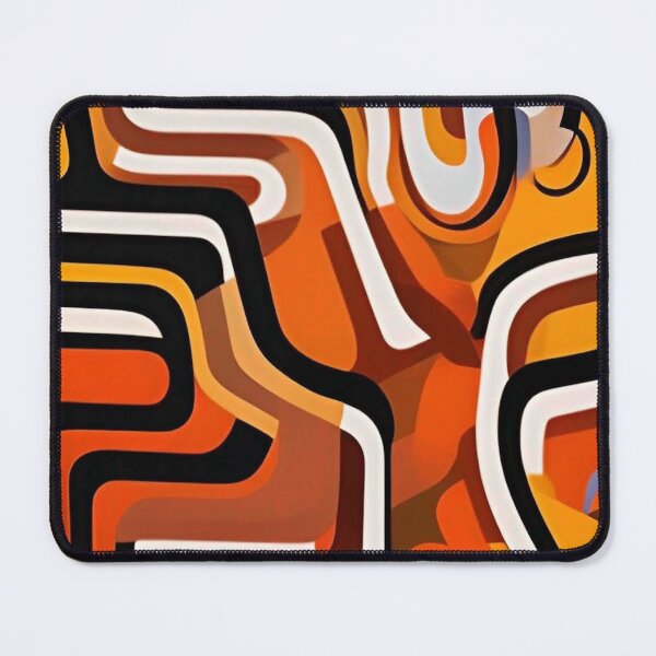 Item preview, Fun Simple Vintage Geometric Shapes Tribal Pattern designed and sold by CattlettArt.