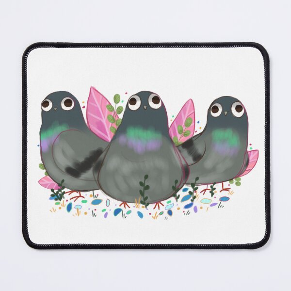 Item preview, Funny Pigeons illustration  designed and sold by Mayarart.