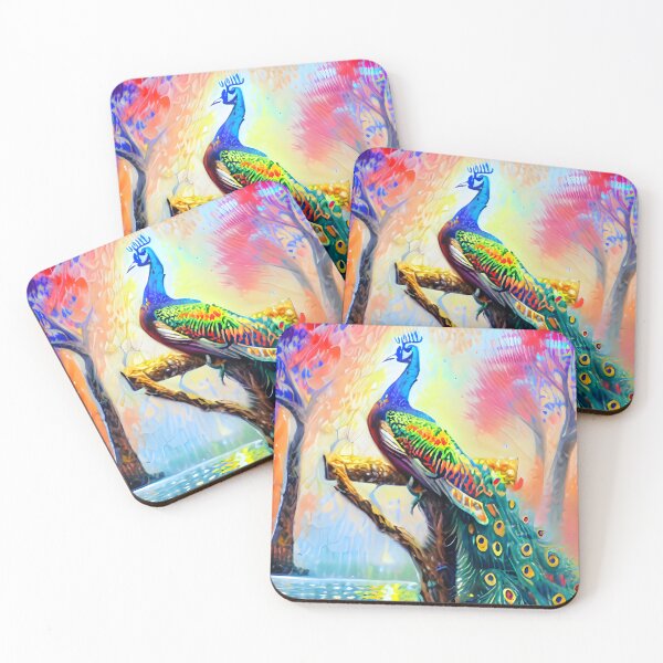 Item preview, Majestic Peacock Sunrise designed and sold by Teebuya.
