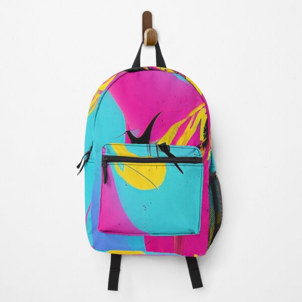 Item preview, Bright Bold Creative Art Retro 80s Paint Splatter designed and sold by CattlettArt.
