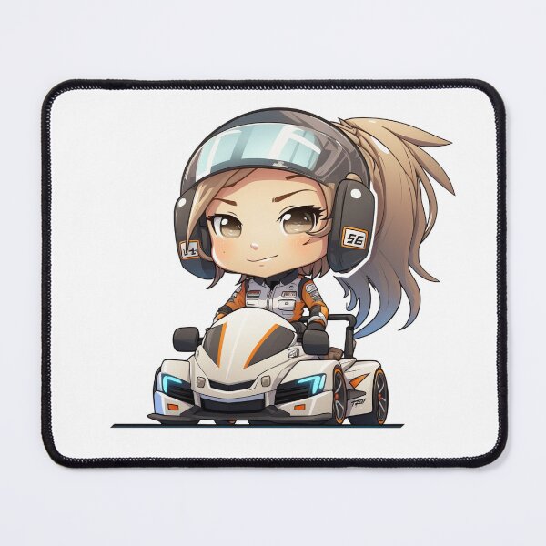 Item preview, Chibi Racer Girl designed and sold by TheChibiStore.