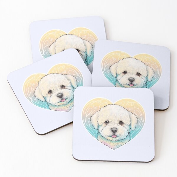 Item preview, Bichon Frise dog cute designed and sold by nicestr.