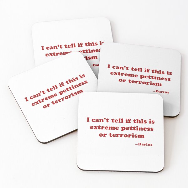 Item preview, I can't tell if this is extreme pettiness or terrorism   designed and sold by ExcellenceCoQ.