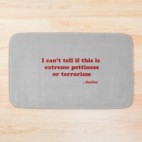 Item preview, I can't tell if this is extreme pettiness or terrorism   designed and sold by ExcellenceCoQ.