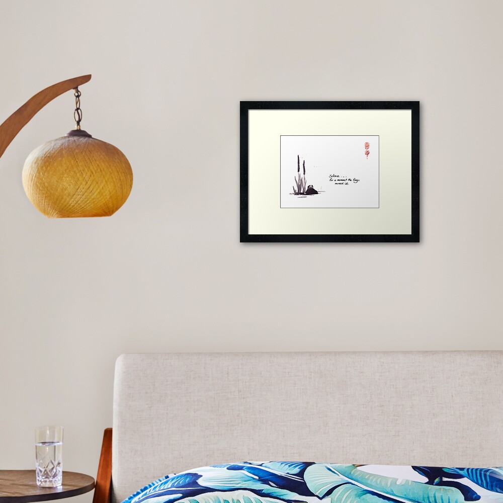 Item preview, Framed Art Print designed and sold by ronmoss.