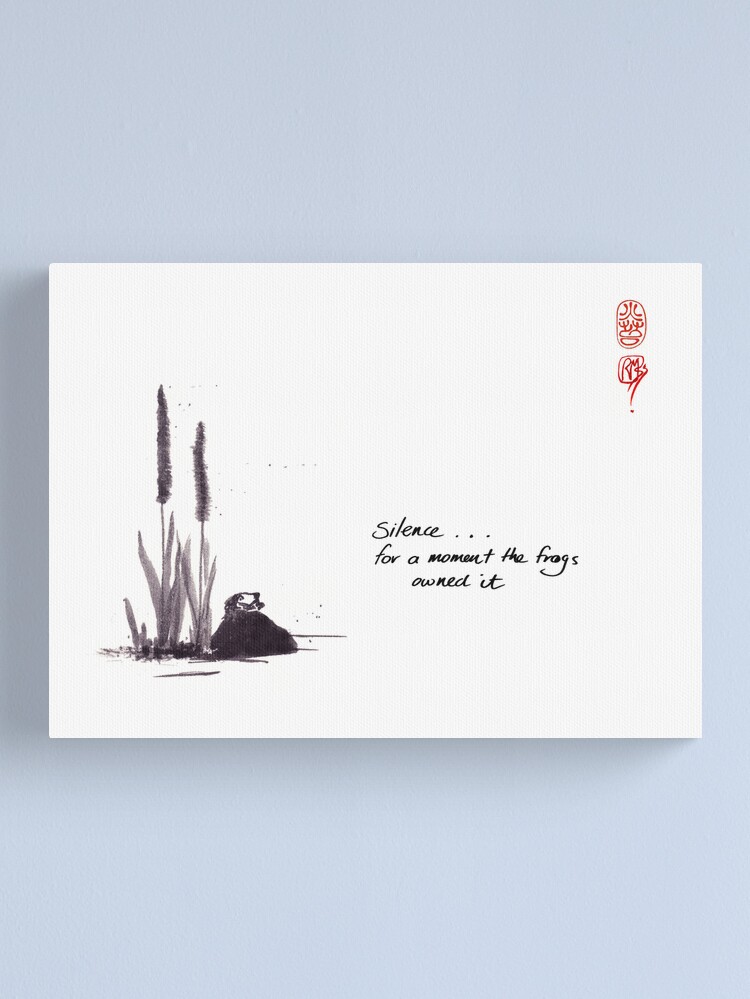 Alternate view of silence Canvas Print