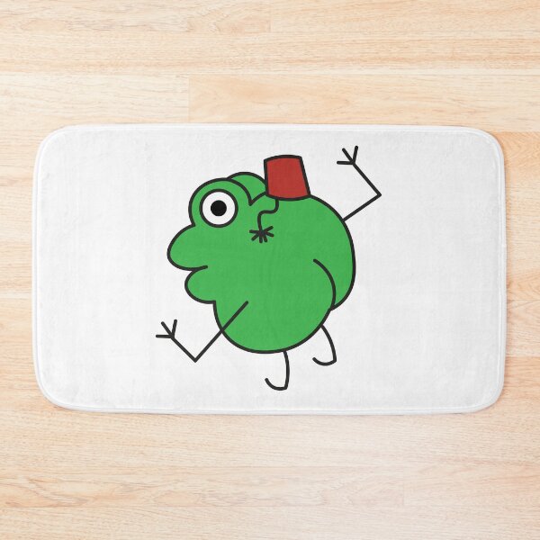 Item preview, Frog in a Fez designed and sold by Miki Neal.