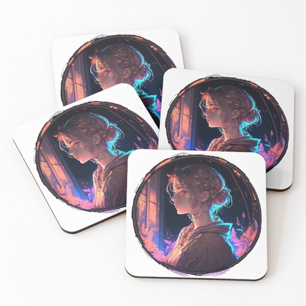 Item preview, The Girl With Neon Hair designed and sold by GAC-YYC.
