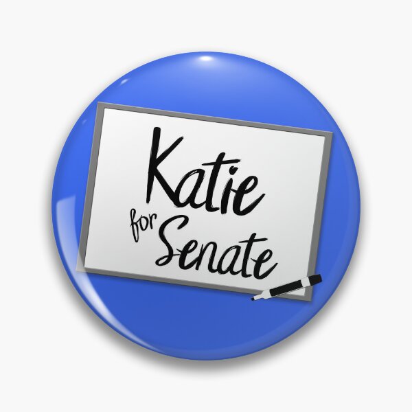 Artikelvorschau, Katie Porter für den Senat – Whiteboard entworfen und verkauft von OneMadWriter.
