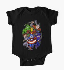 Mighty Heroes One Piece - Short Sleeve