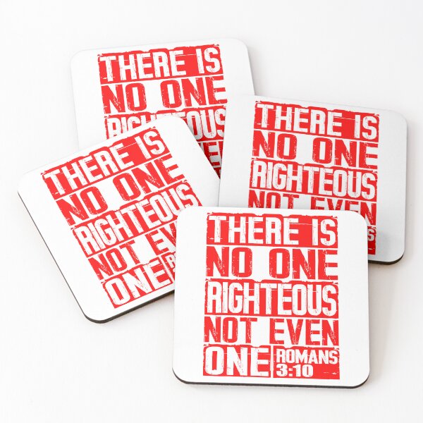 Item preview, There Is No One Righteous Not Even One. Romans 3:10 designed and sold by plushism.