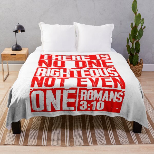 Item preview, There Is No One Righteous Not Even One. Romans 3:10 designed and sold by plushism.