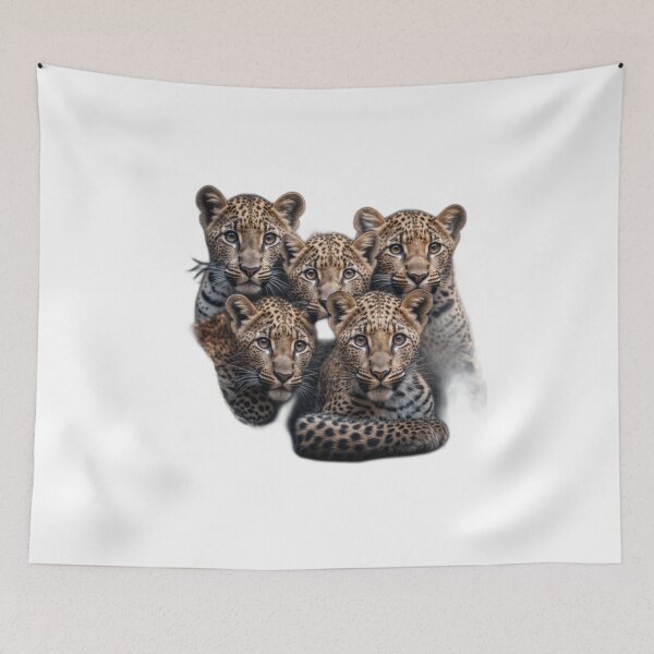 Item preview, Family of Leopards  designed and sold by PressMetaverse.
