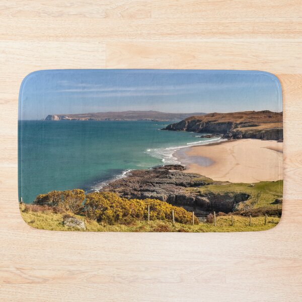 Item preview, Ceannabheinne Beach in Spring NC500 Scotland designed and sold by PhotosEcosse.
