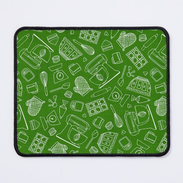 Item preview, I Love Baking // Outline on Green designed and sold by The Wellington Boot.
