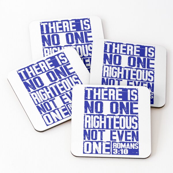 Item preview, There Is No One Righteous Not Even One. Romans 3:10 designed and sold by plushism.
