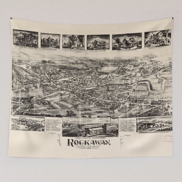 Item preview, Rockaway, New Jersey (1902) designed and sold by allhistory.