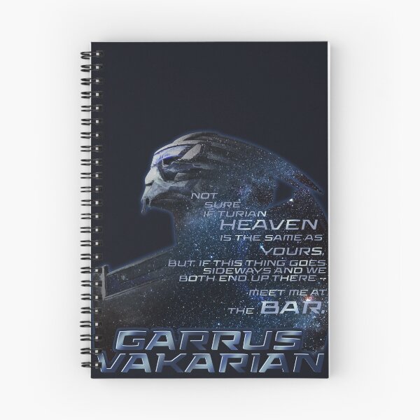 Item preview, Meet me at the Bar - Garrus Vakarian Quote designed and sold by typomachina.