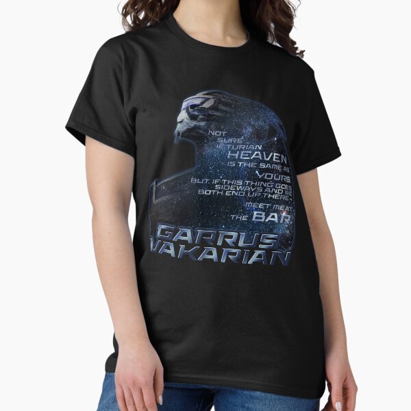 Item preview, Meet me at the Bar - Garrus Vakarian Quote designed and sold by typomachina.
