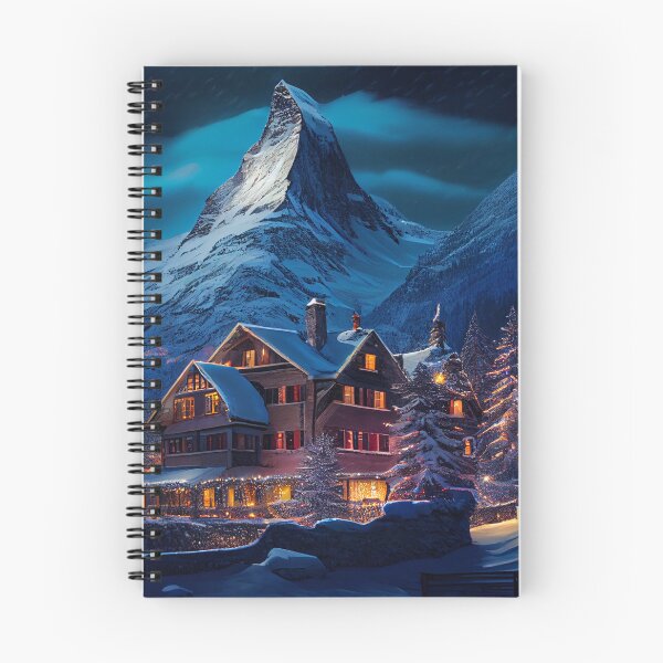 Artikelvorschau, Matterhorn, Weihnachtshütte Zermatt entworfen und verkauft von LukeAiWalker.