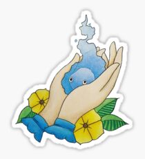Howl's moving castle Calcifer drawing Sticker
