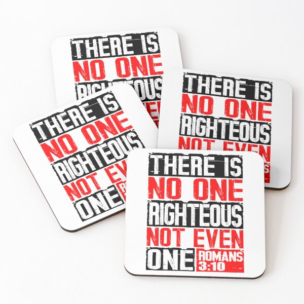 Item preview, There Is No One Righteous Not Even One. Romans 3:10 designed and sold by plushism.