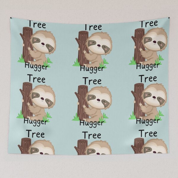 Item preview, Tree Hugger Sloth designed and sold by CreativeBel.