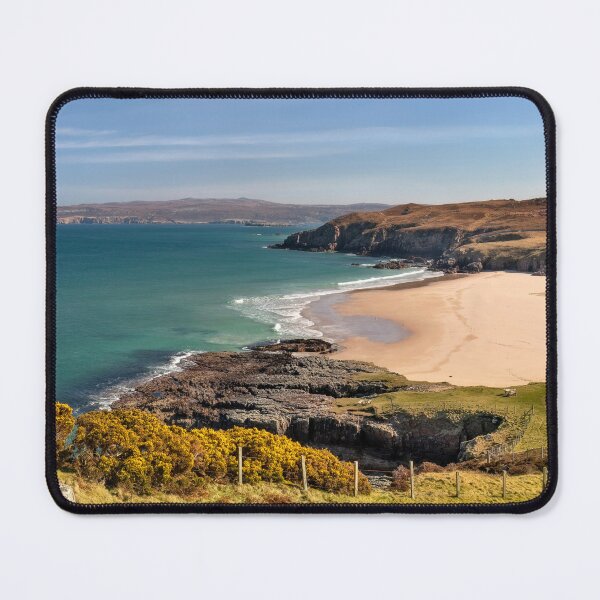 Item preview, Ceannabheinne Beach in Spring NC500 Scotland designed and sold by PhotosEcosse.