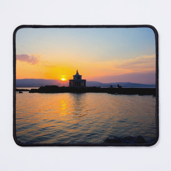 Item preview, Argostoli lighthouse Sunset, Kefalonia designed and sold by Paul Thompson Photography.