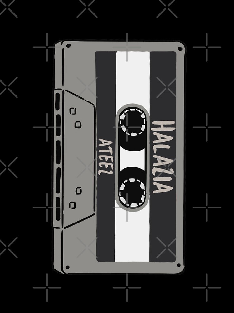 Ateez Guerrilla Cassette Sticker for Sale by puki-ycdi