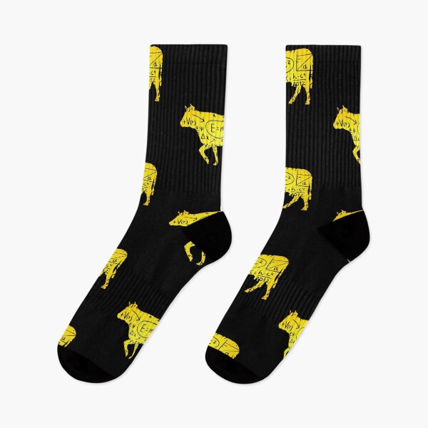 Item preview, Yellow version of Meet "The Calculus cow" Cow puns Cowculus designed and sold by FarmsteadAcers.