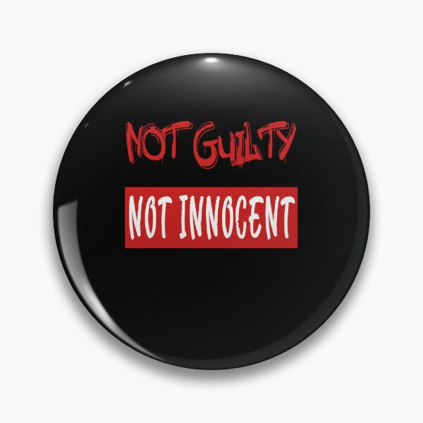 Item preview, Not guilty not innocent designed and sold by CottagePop.
