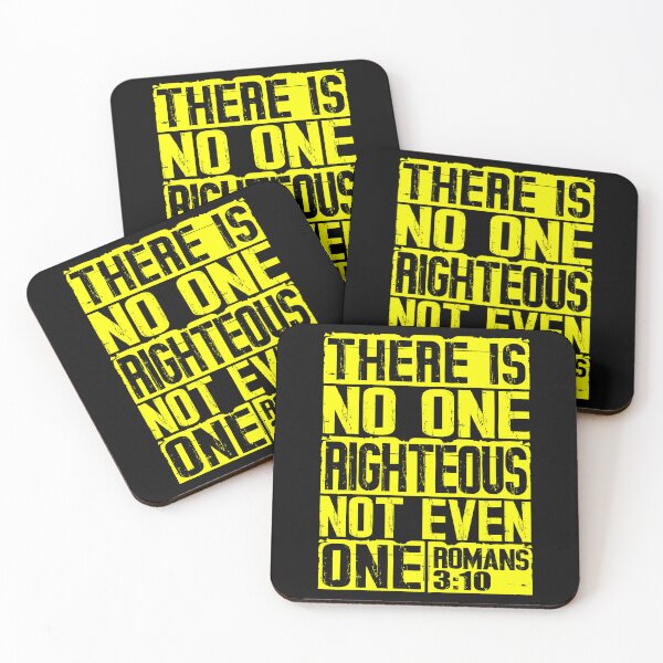 Item preview, There Is No One Righteous Not Even One. Romans 3:10 designed and sold by plushism.