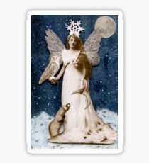 Zorya of the Crescent Moon Sticker