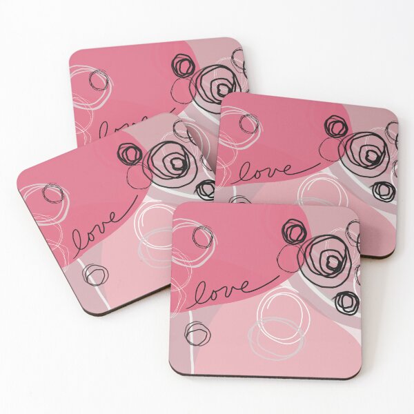 Item preview, Romantic Valentine Abstract Art Design designed and sold by NancyMerkle.
