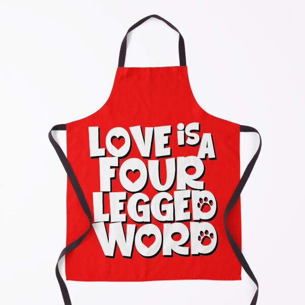 Item preview, Love is a four legged word designed and sold by joslyni.